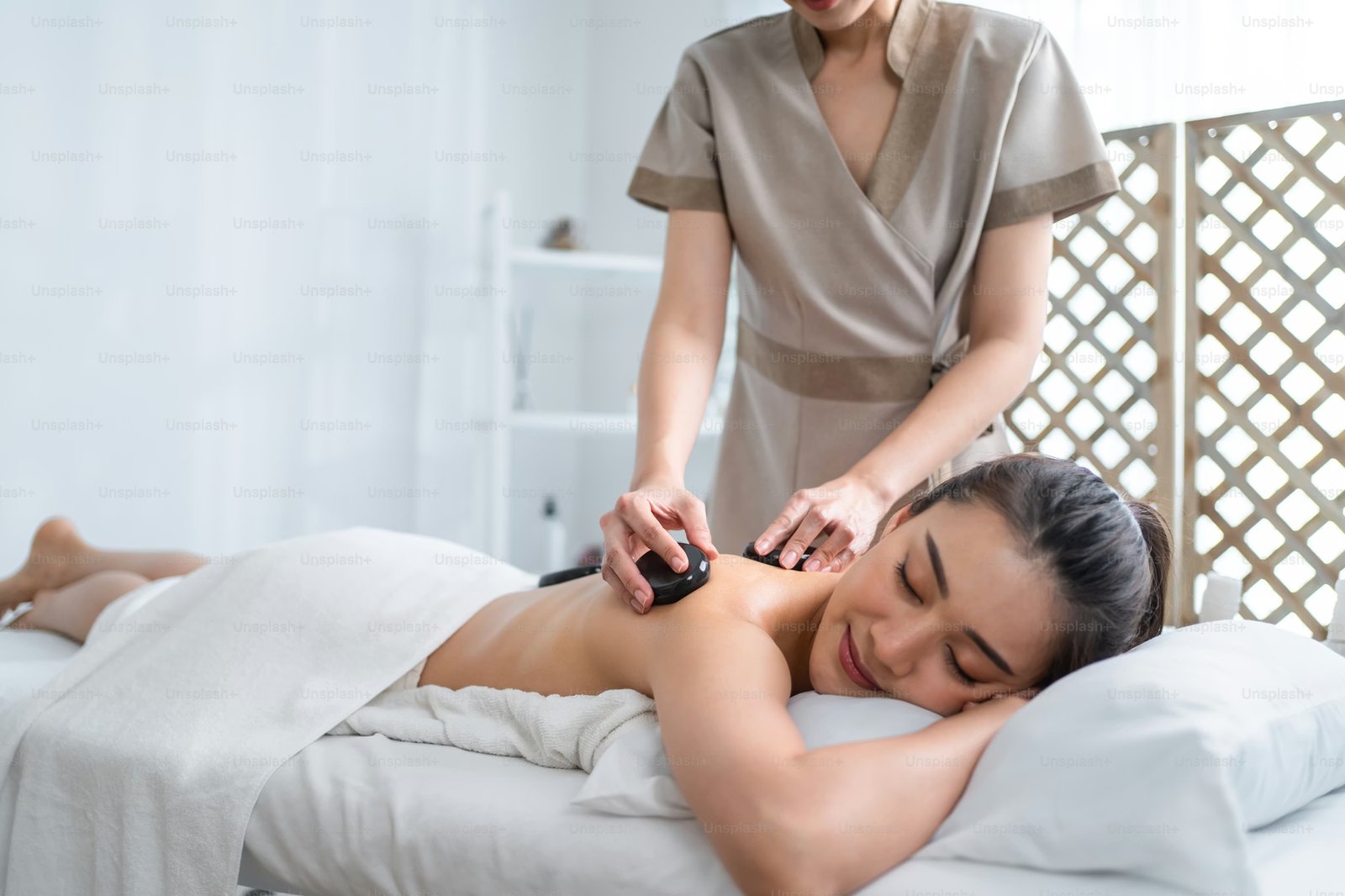 Hot stone massage therapy Carpinteria