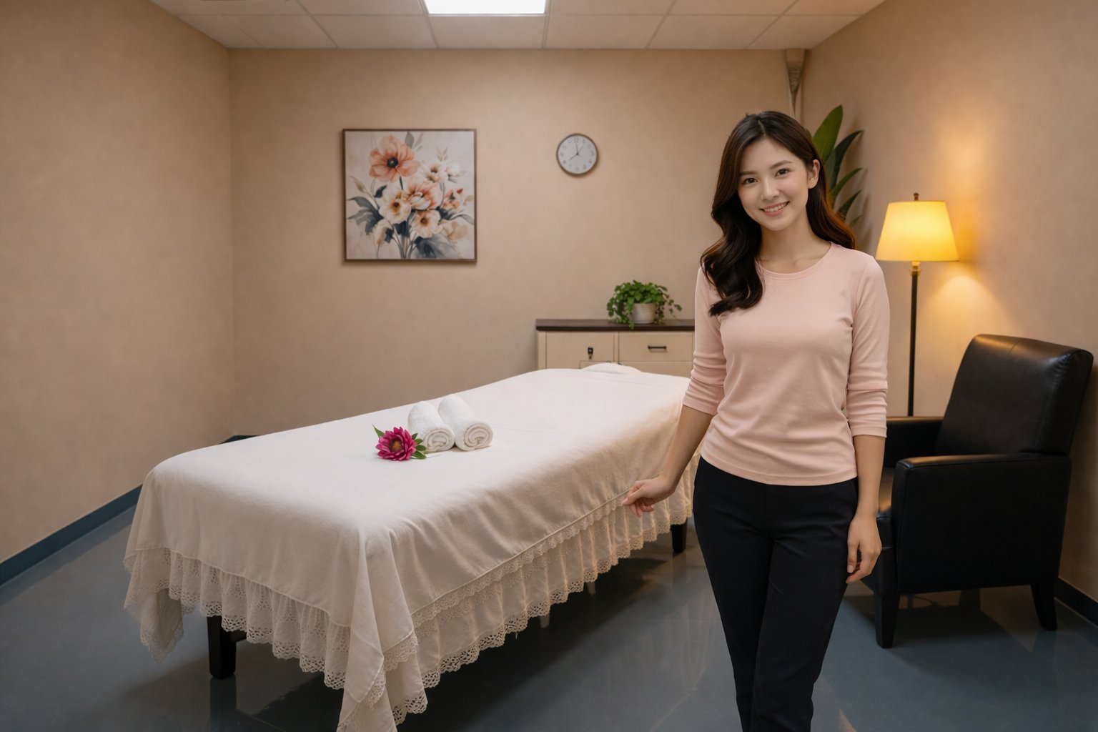 Friendly massage therapist at Garden Spa Massage Carpinteria